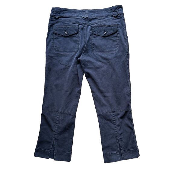 Patagonia Cropped Pants Size 6 Black Hemp Blend Lagenlook - Picture 15 of 16